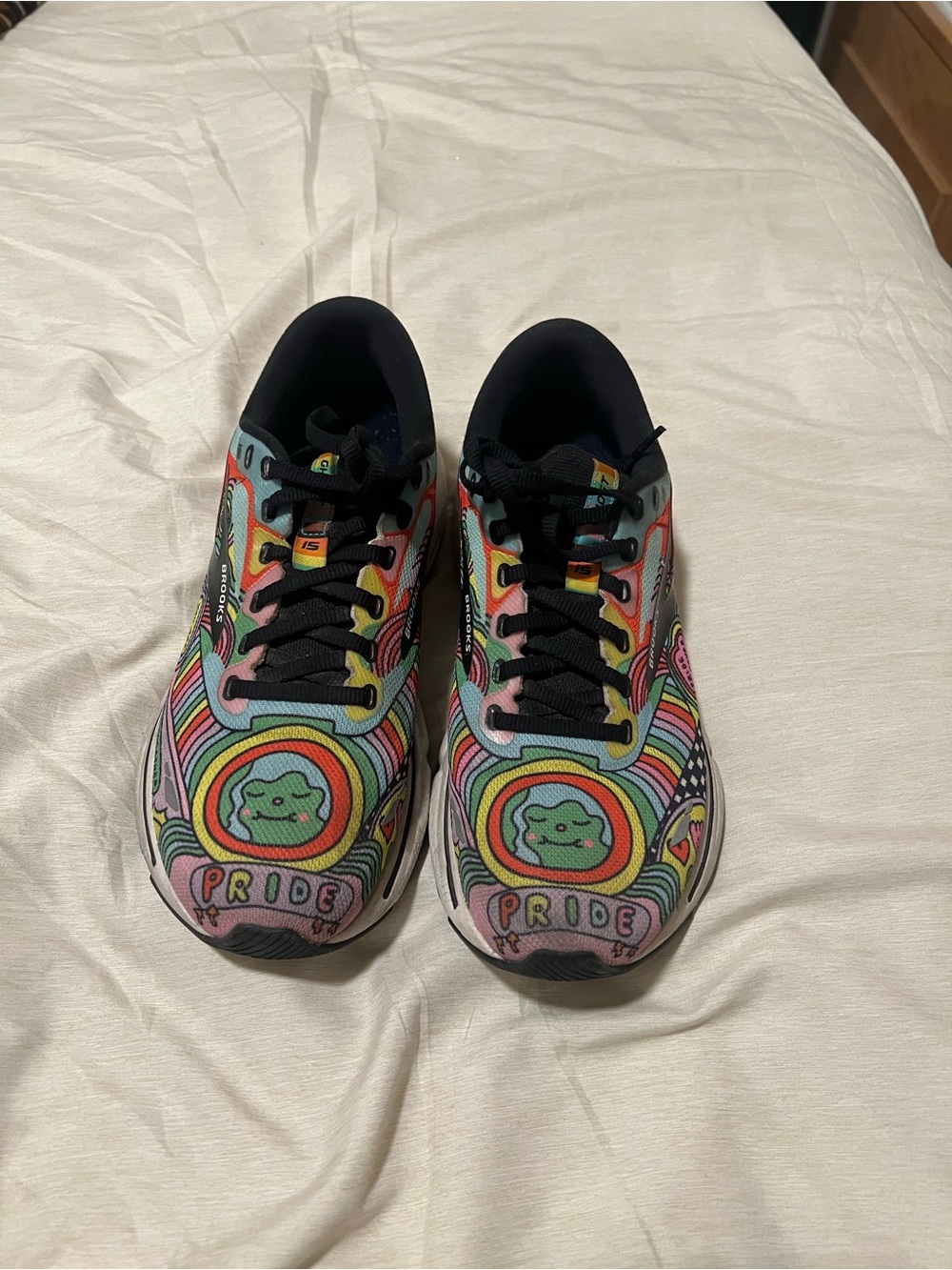Brooks Kids Rainbow Pride Ghost 15 Sneakers - Multicolor